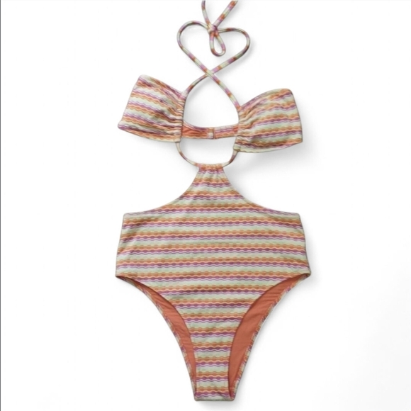 aerie Other - Aerie Colorful Strappy one piece Swim XS